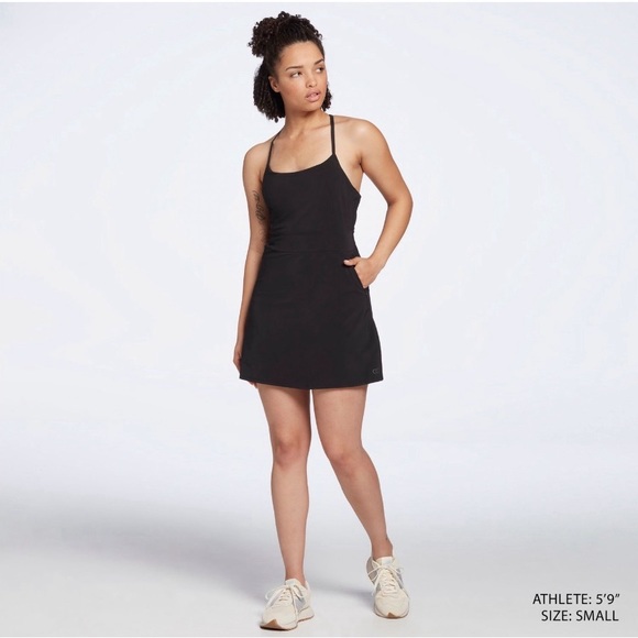 NWT Calia Performance Dress Pure Black - Picture 2 of 16